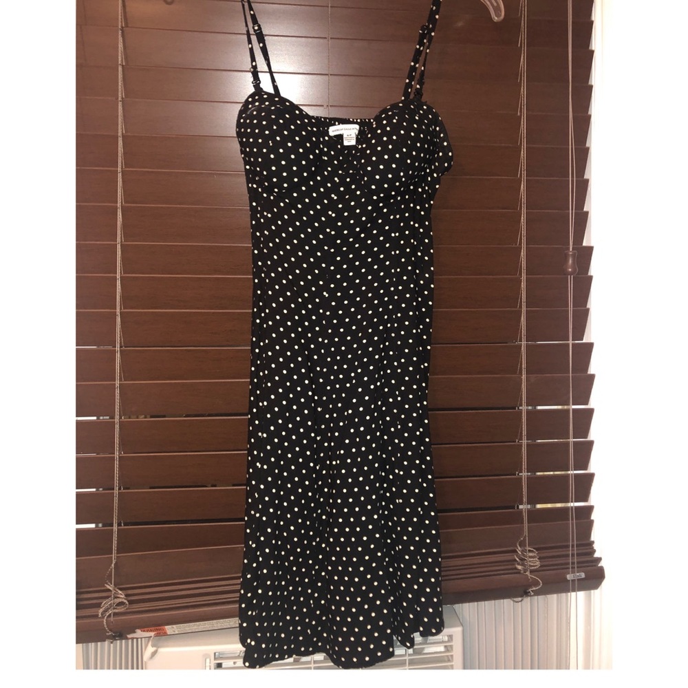 American eagle polka dot dress